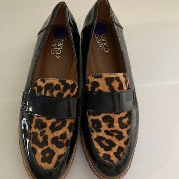 Franco Sarto Shoes - Franco Sarto NWOT Patent Leather Cow Hair Loafers